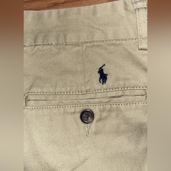 Boys Polo Ralph Lauren Khaki Pants - Picture 4 of 6